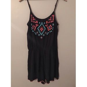 Maurices Black Romper